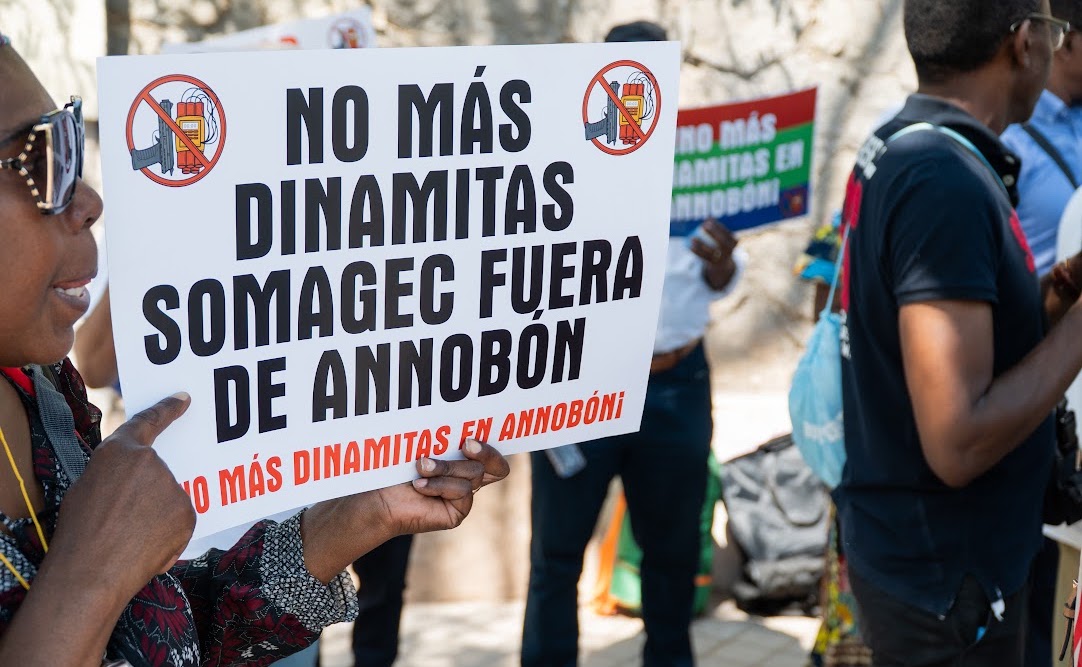 El gobierno de la República de Annobón le exige al responsable de los explosivos de SOMAGEC que abandone la isla