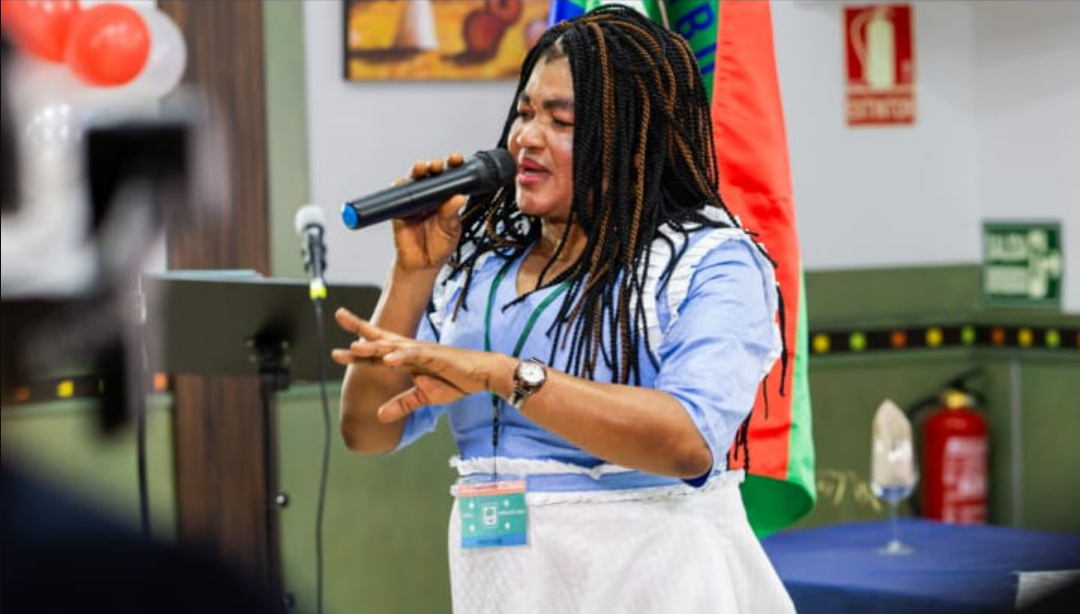 Estrella Alfaro Aracil, antes de ser secuestrada por el régimen de Guinea Ecuatorial.