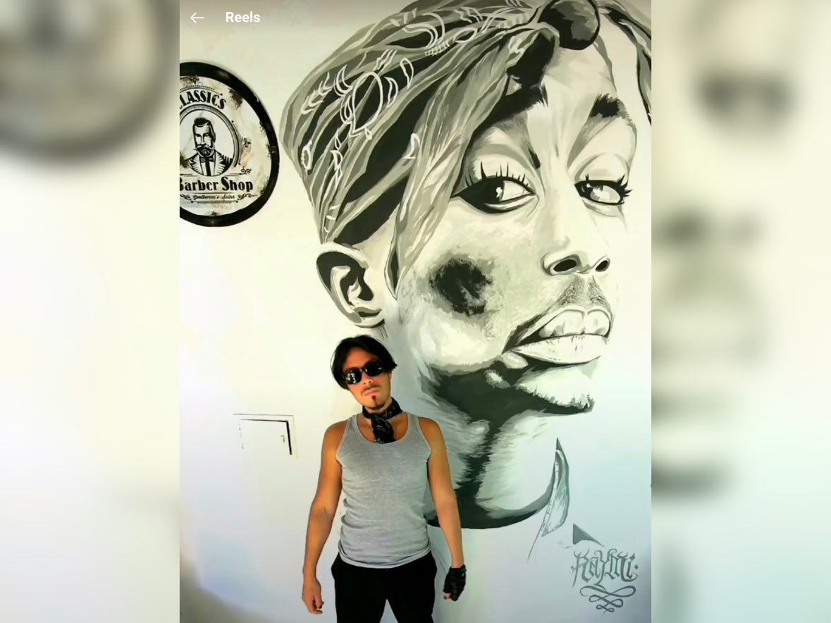El artista argentino Emi Raymi.