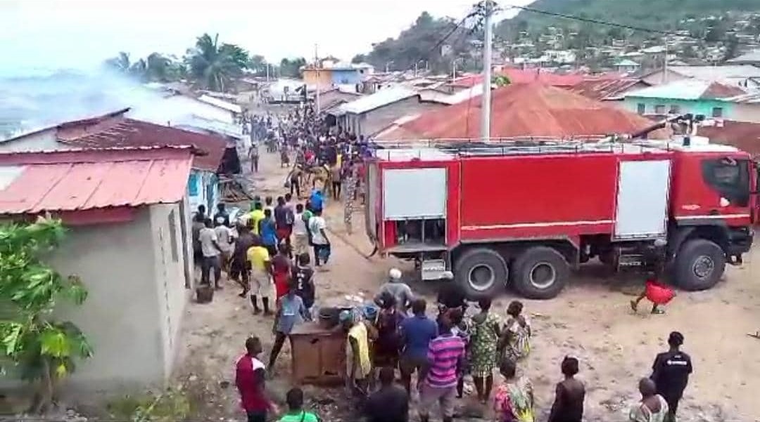 El momento del siniestro (Foto: Realequatorialguinea).