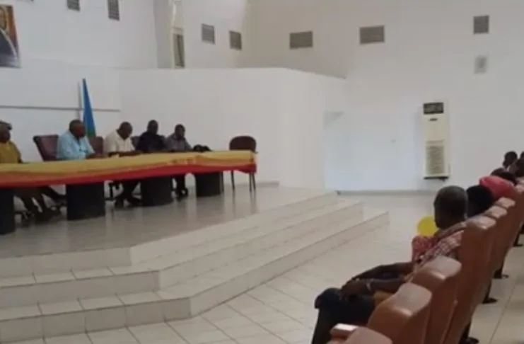 Ernesto Biahute, jefe del aeropuerto de Annobón, notificó el avance del régimen en una conferencia realizada en San Antonio de Palé.